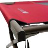 Lightweight Camp Cot, Red, 83.5L x 34W x 20H